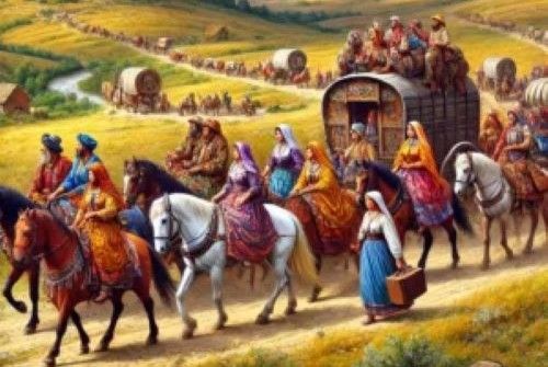 600 años de la llegada del Pueblo Gitano a la peninsula Ibérica con IA 600 años de la llegada del Pueblo Gitano a la peninsula Ibérica con IA